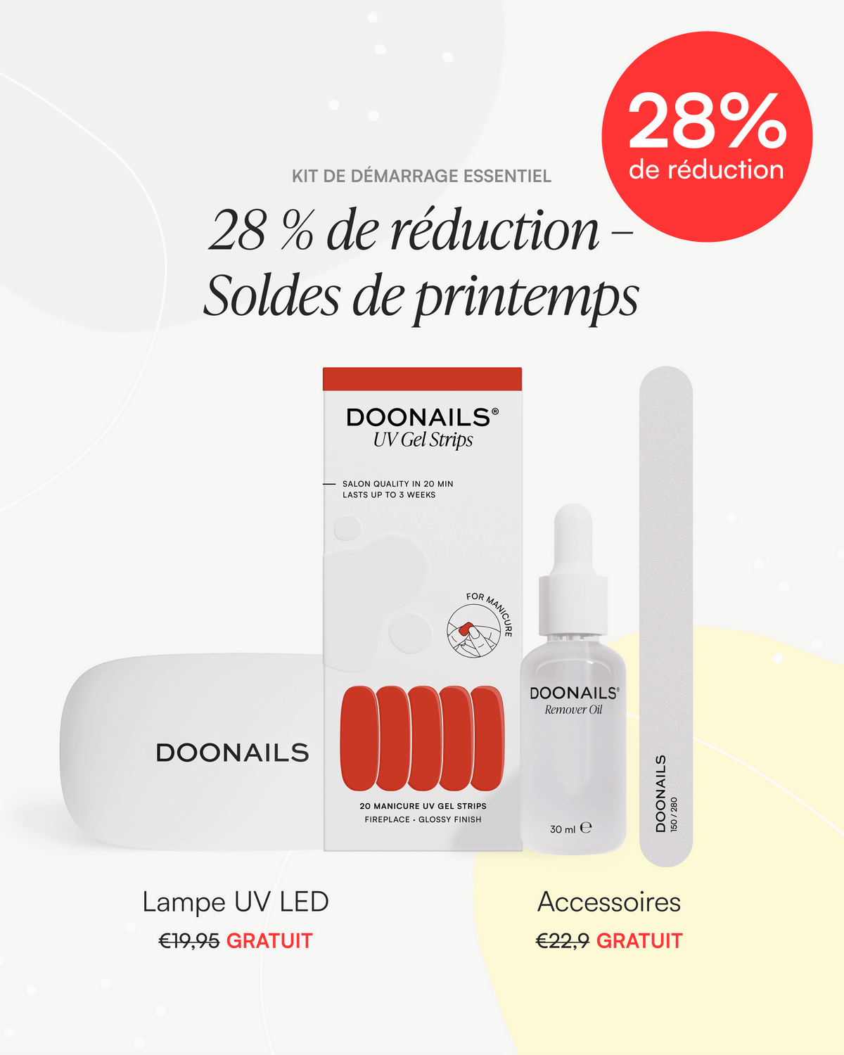 Kit de démarrage Spring Sale – Bandes en Gel