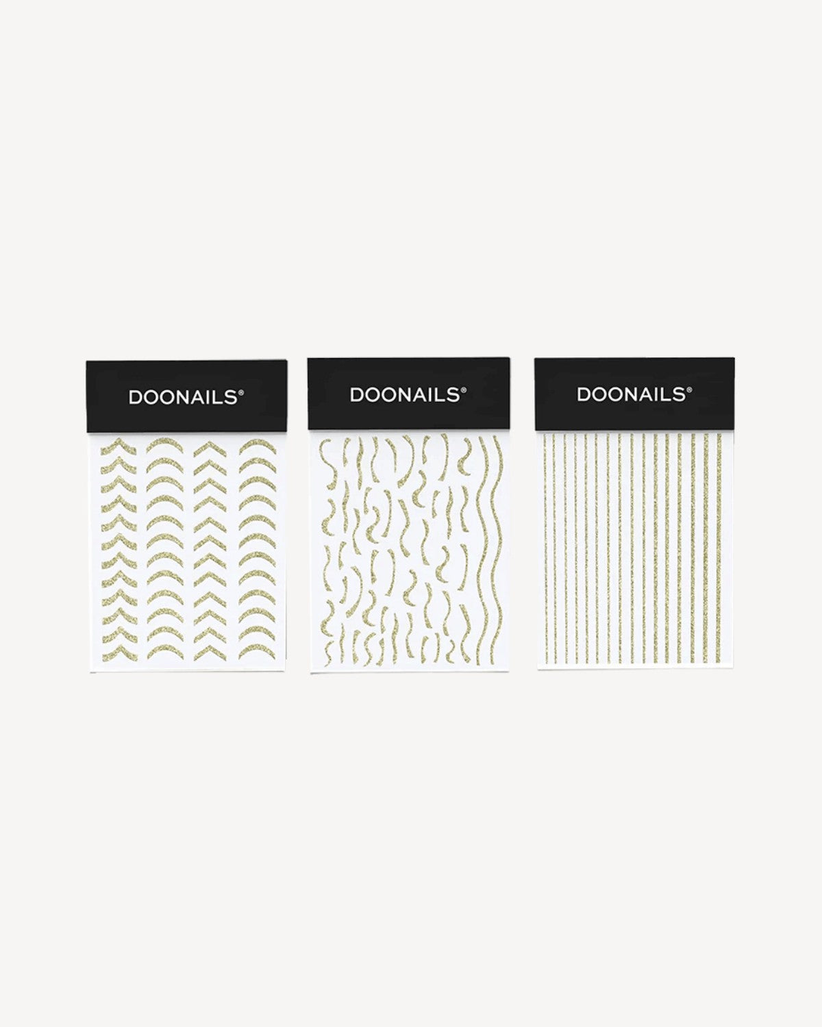 Kit de Stickers Ongles – Édition OrDoonails