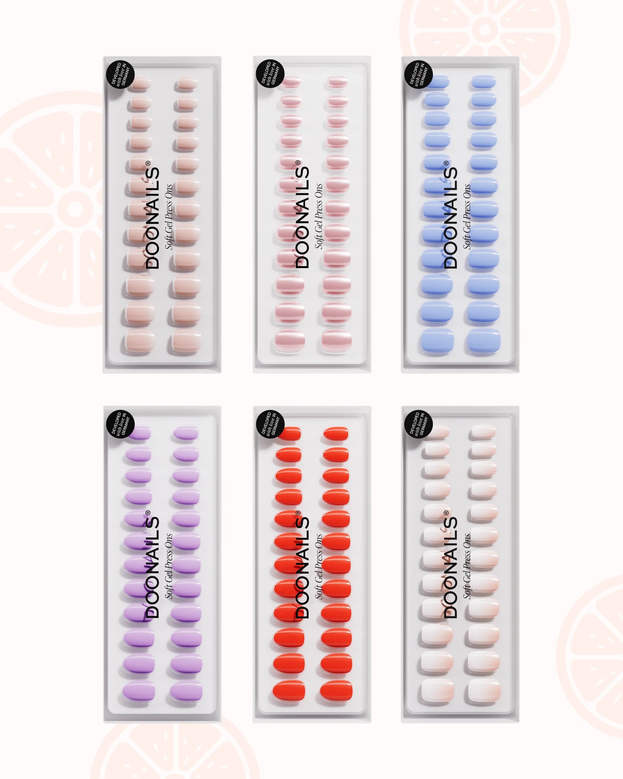 Pack Recharge Mix & Match - Press ons en gel souple