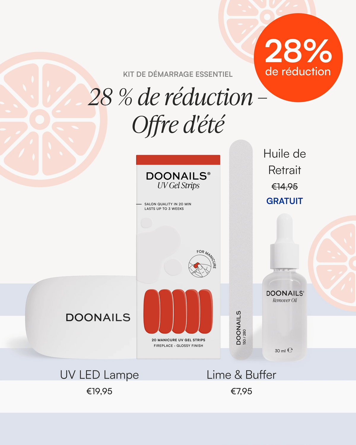 Kit de démarrage Été – Bandes en Gel