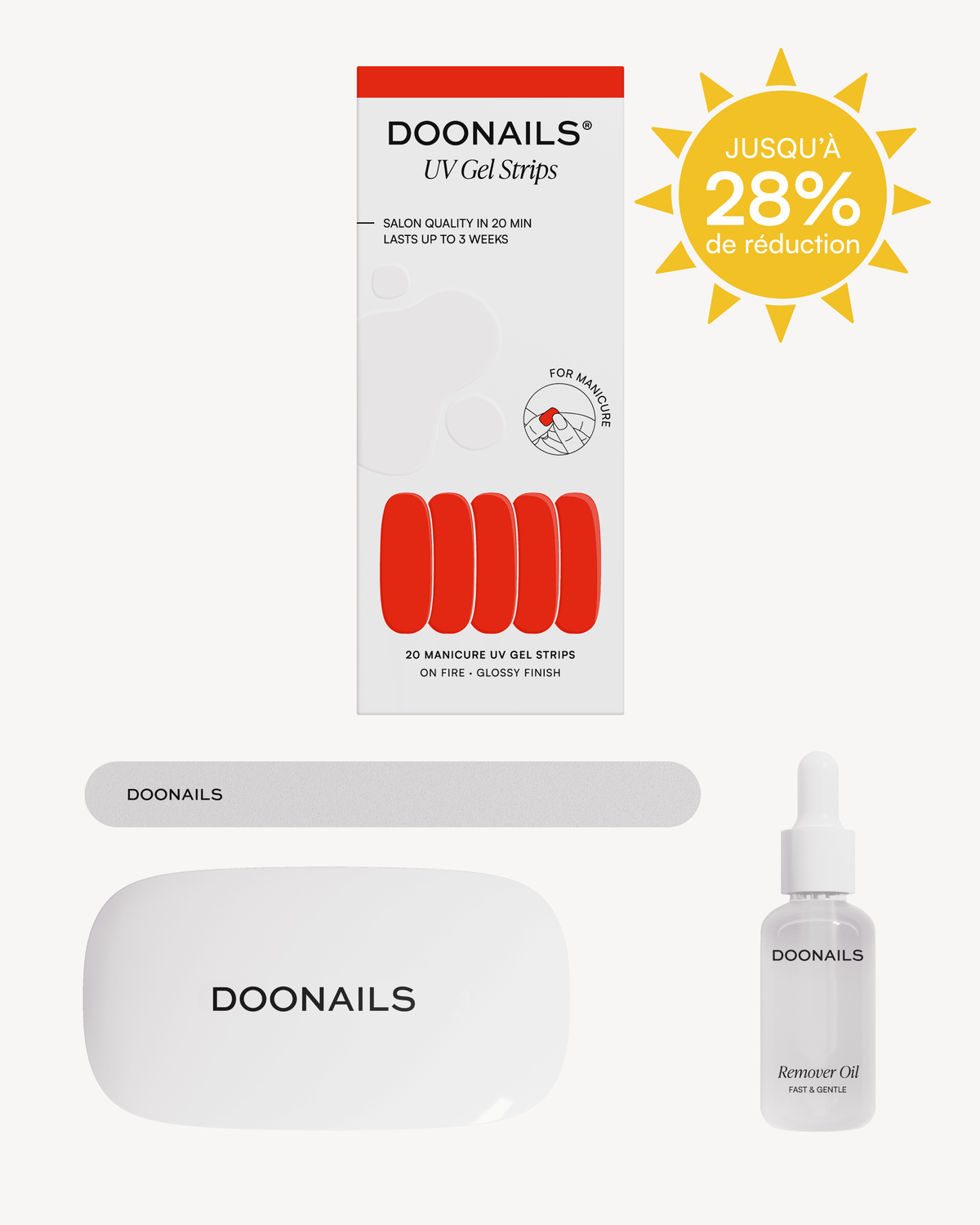 Été Starter Set - Bandes en GelDoonails