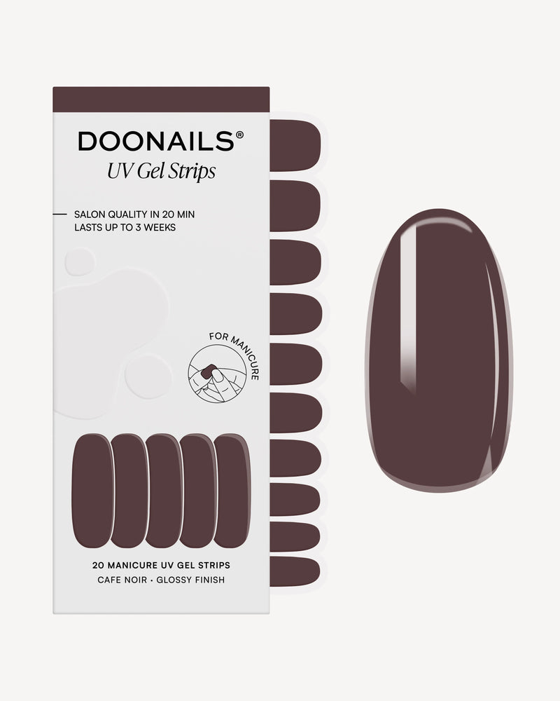 Cafe Noir Bandes en Gel UV