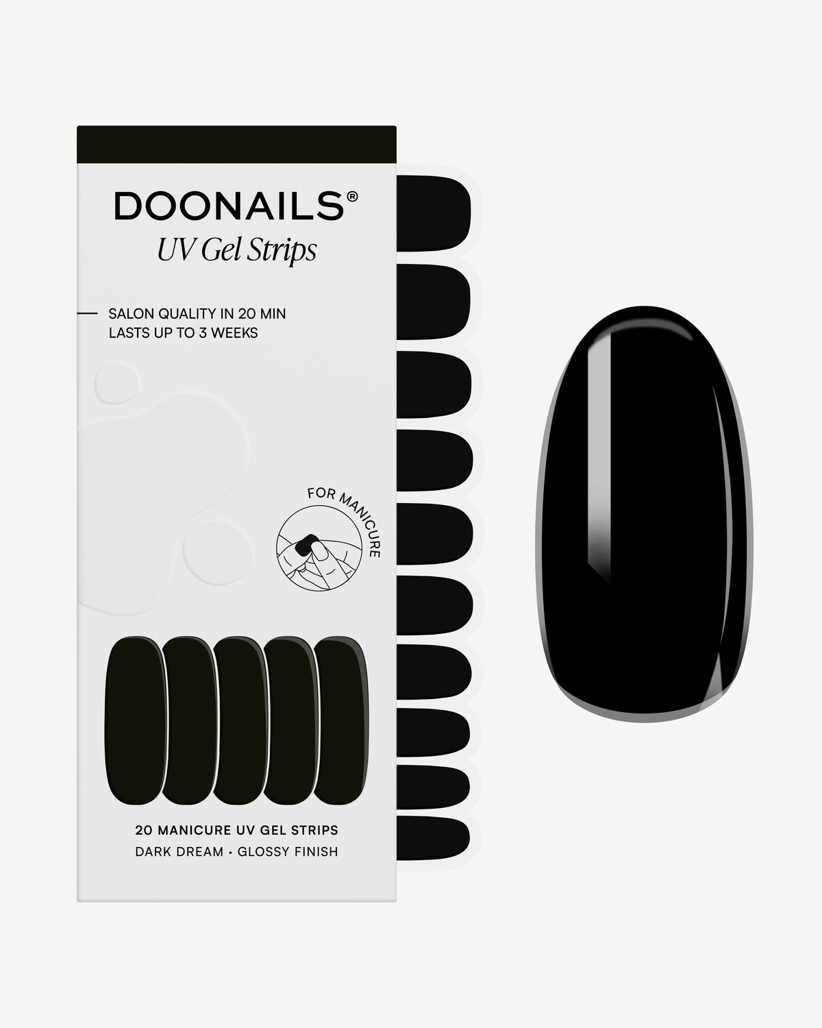 Dark Dream Bandes en Gel UV