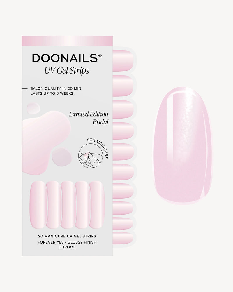 Édition Limitée Forever Yes Bandes en Gel UV
