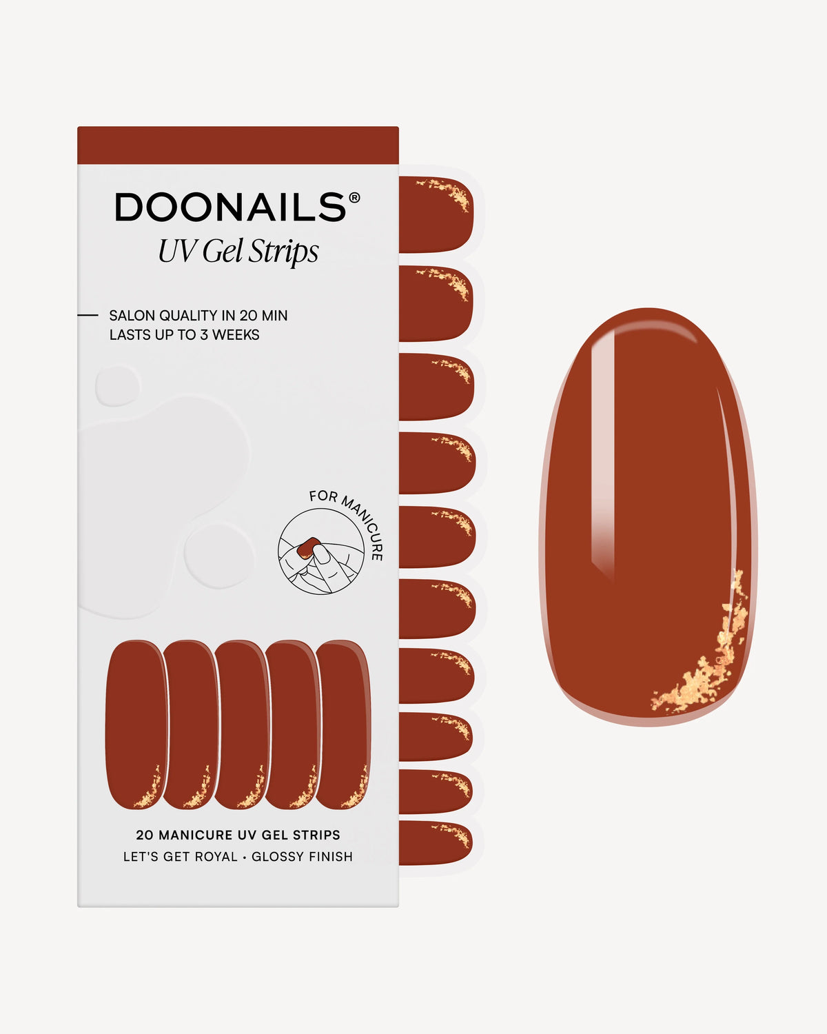 Let's Get Royal Bandes en Gel UV
