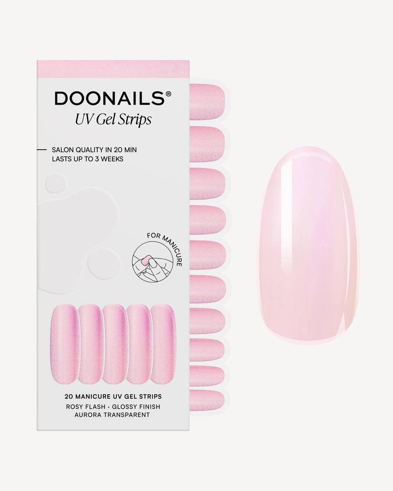 Rosy Flash Bandes en Gel UV