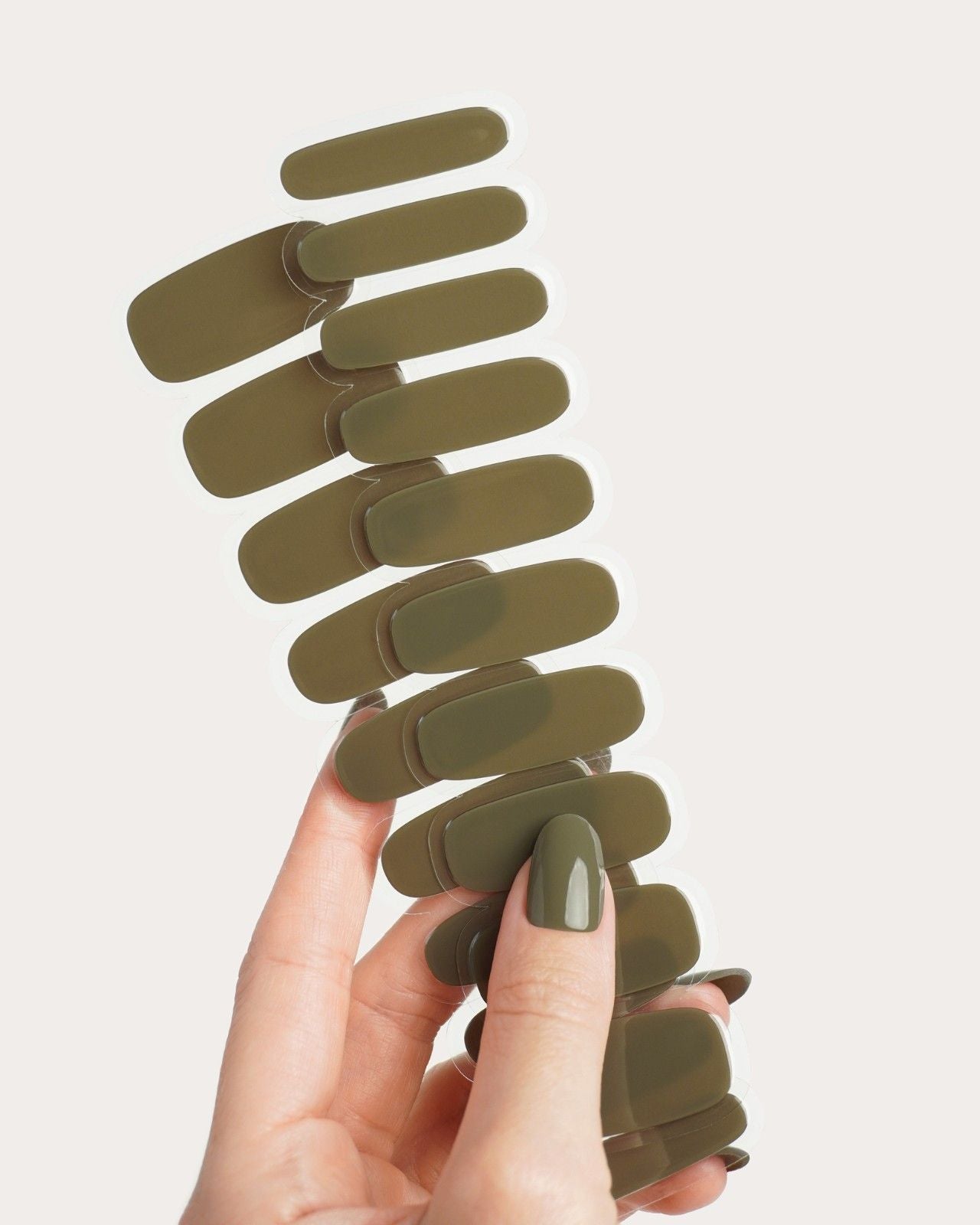 Moss Green Bandes en Gel