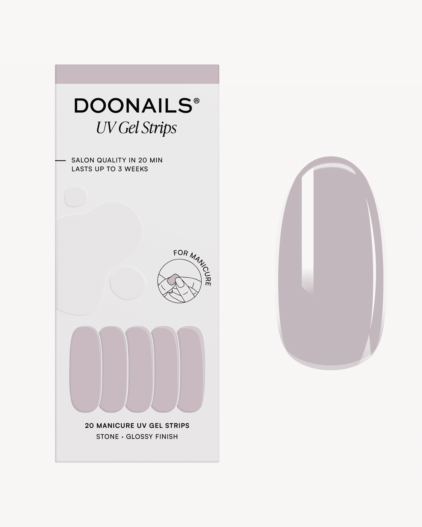 Stone Bandes en Gel - Doonails France