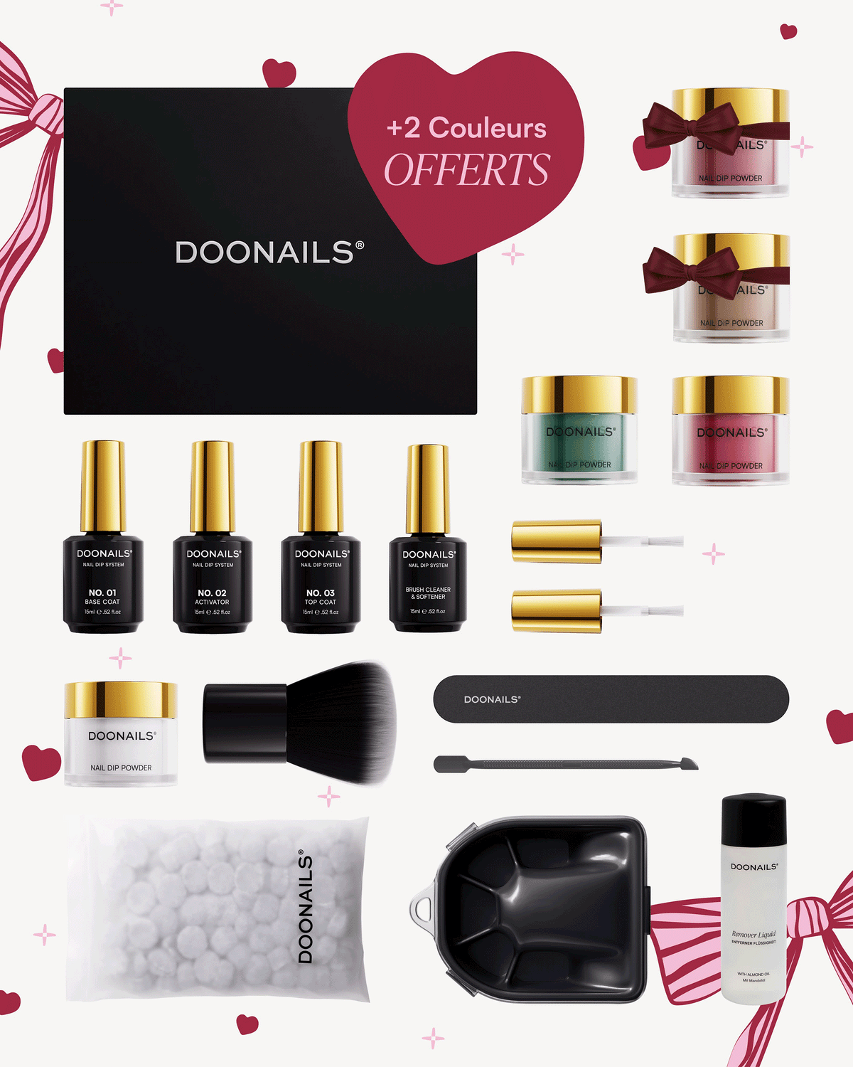 Kit de démarrage de la Saint-Valentin - Dipping PowderDoonails