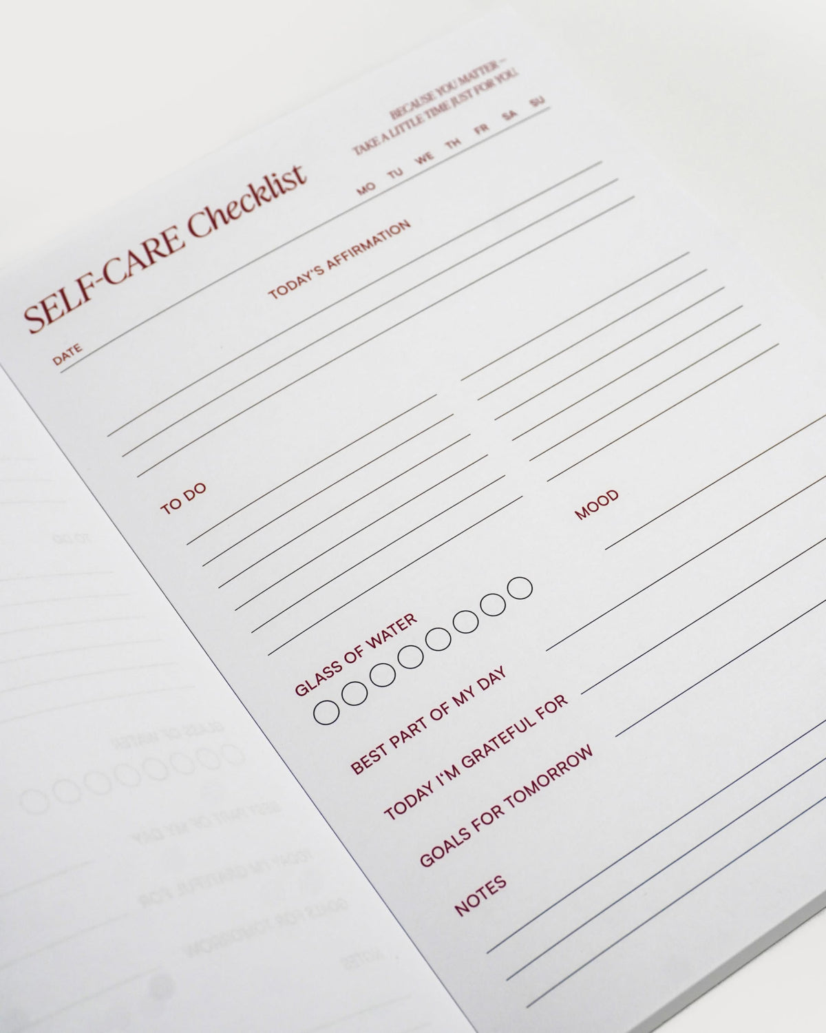 Journal d’affirmations