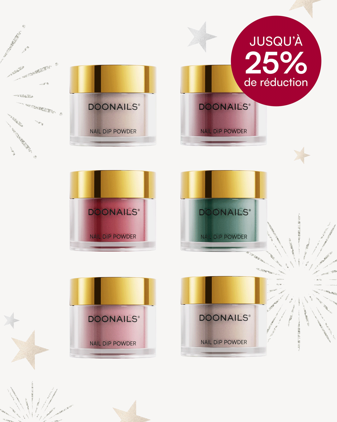 Pack couleurs avantageux - Dipping PowderDoonails