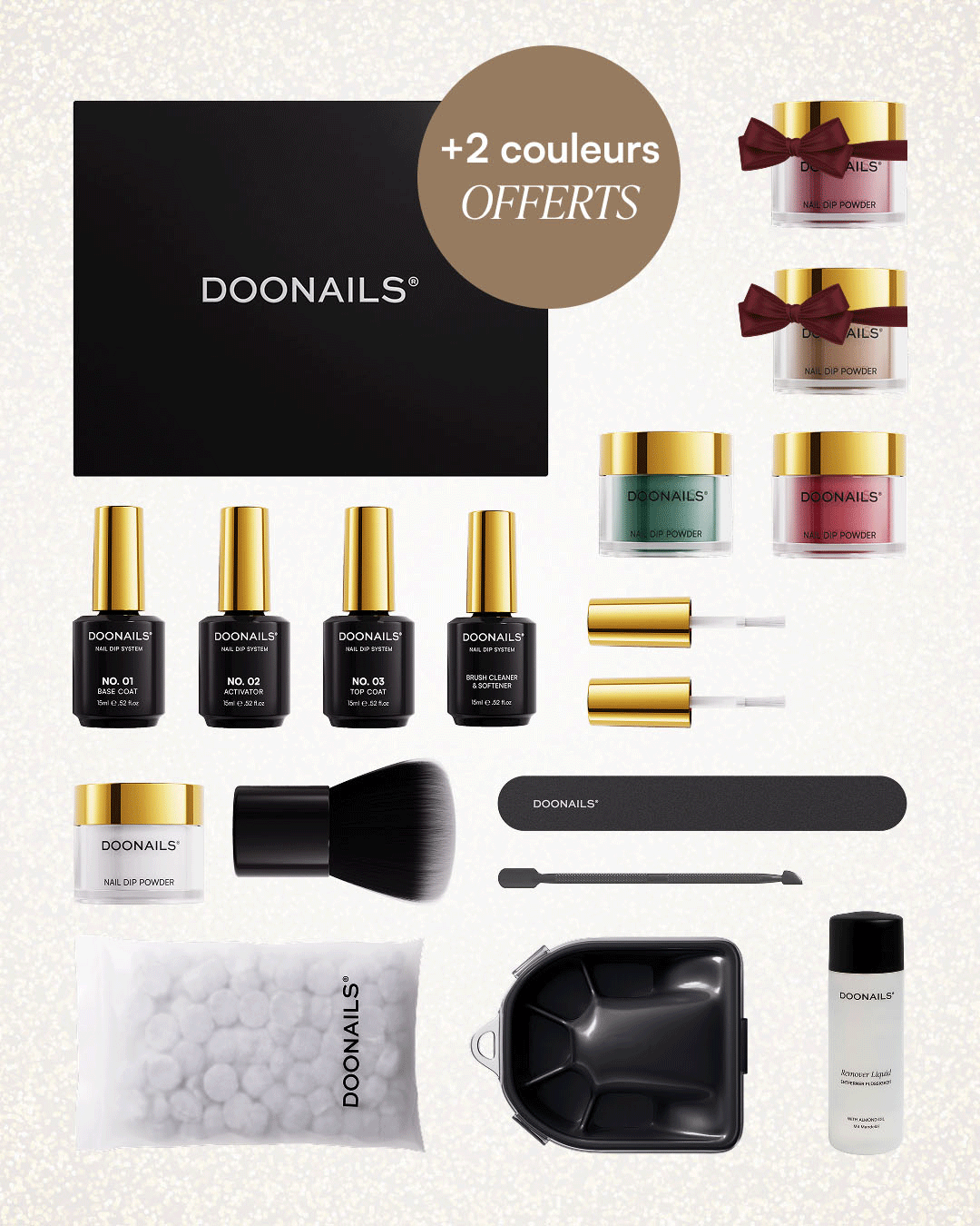 Kits de démarrage de Noël - Dipping Powder