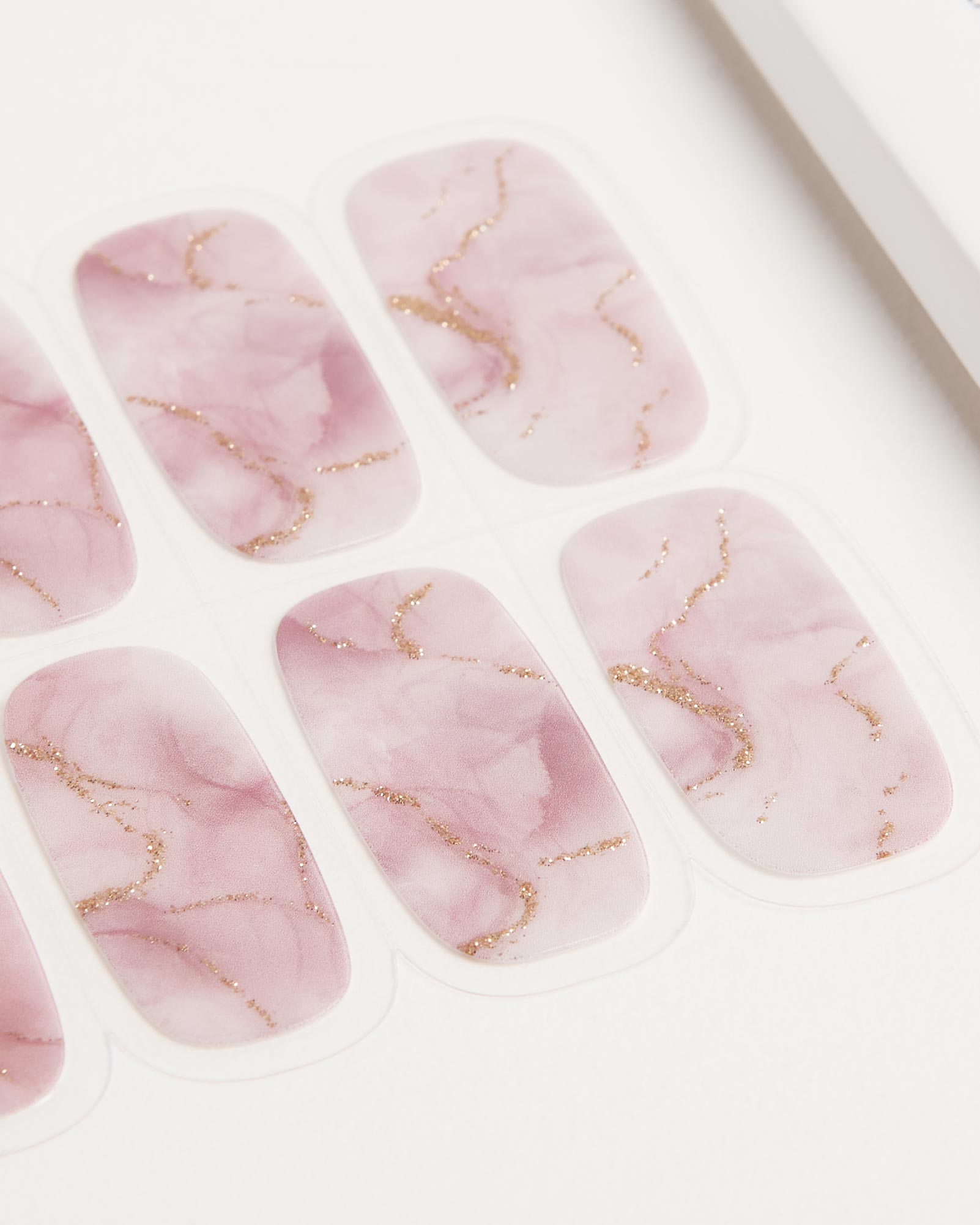 Bandes en Gel Rose Marble