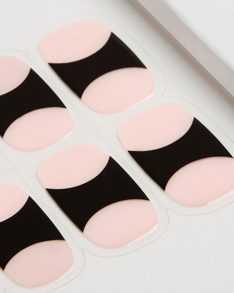 Black French Bandes en Gel - Doonails France
