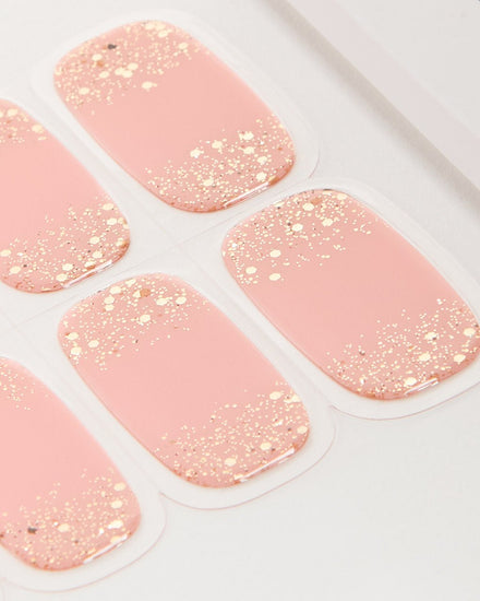 Gold Glitter Ombre