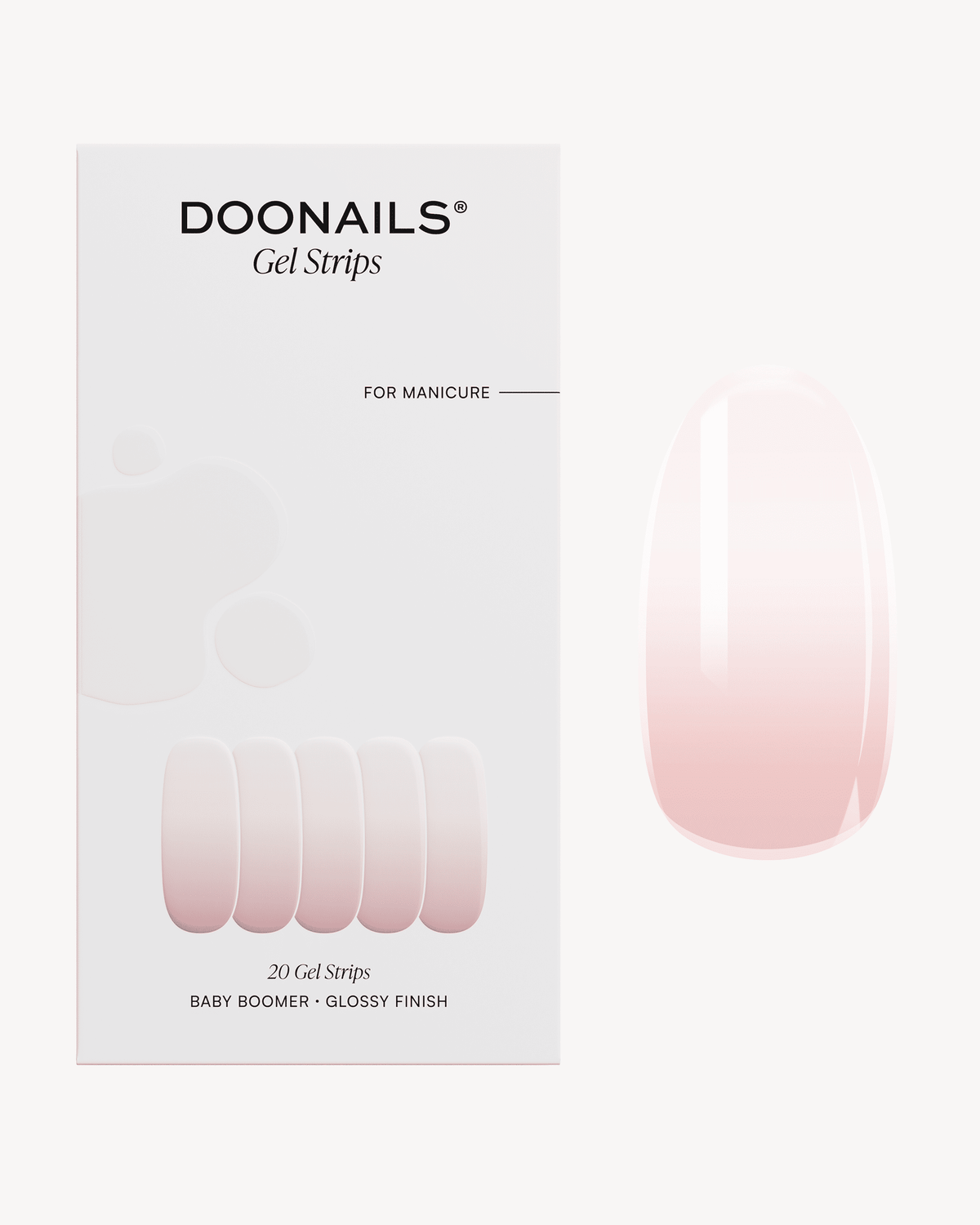 Babyboomer Bandes en Gel UV