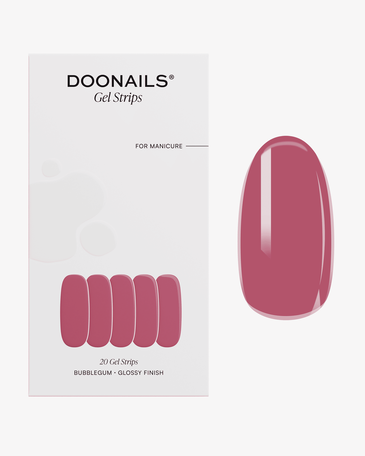 Bubblegum Bandes en Gel UV