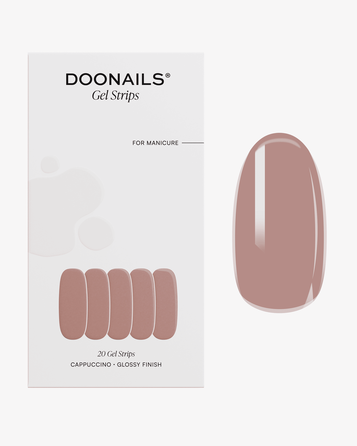 Cappuccino Bandes en Gel UV
