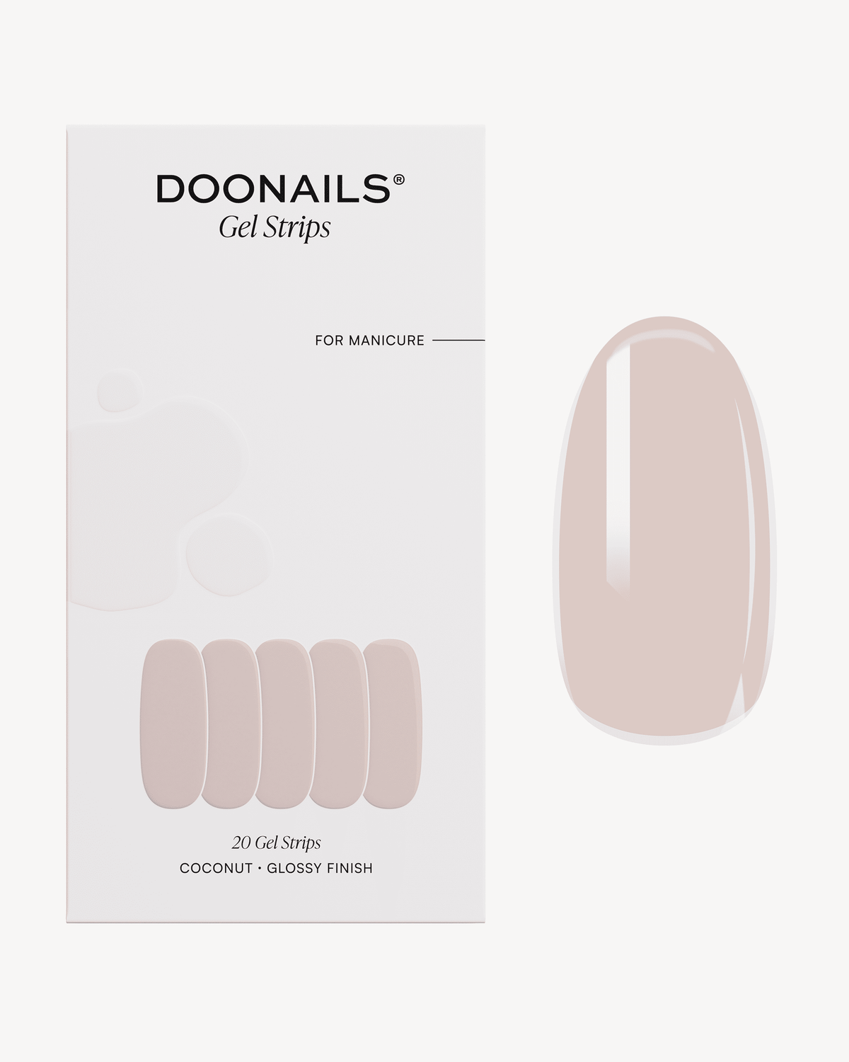 Coconut Bandes en Gel UV