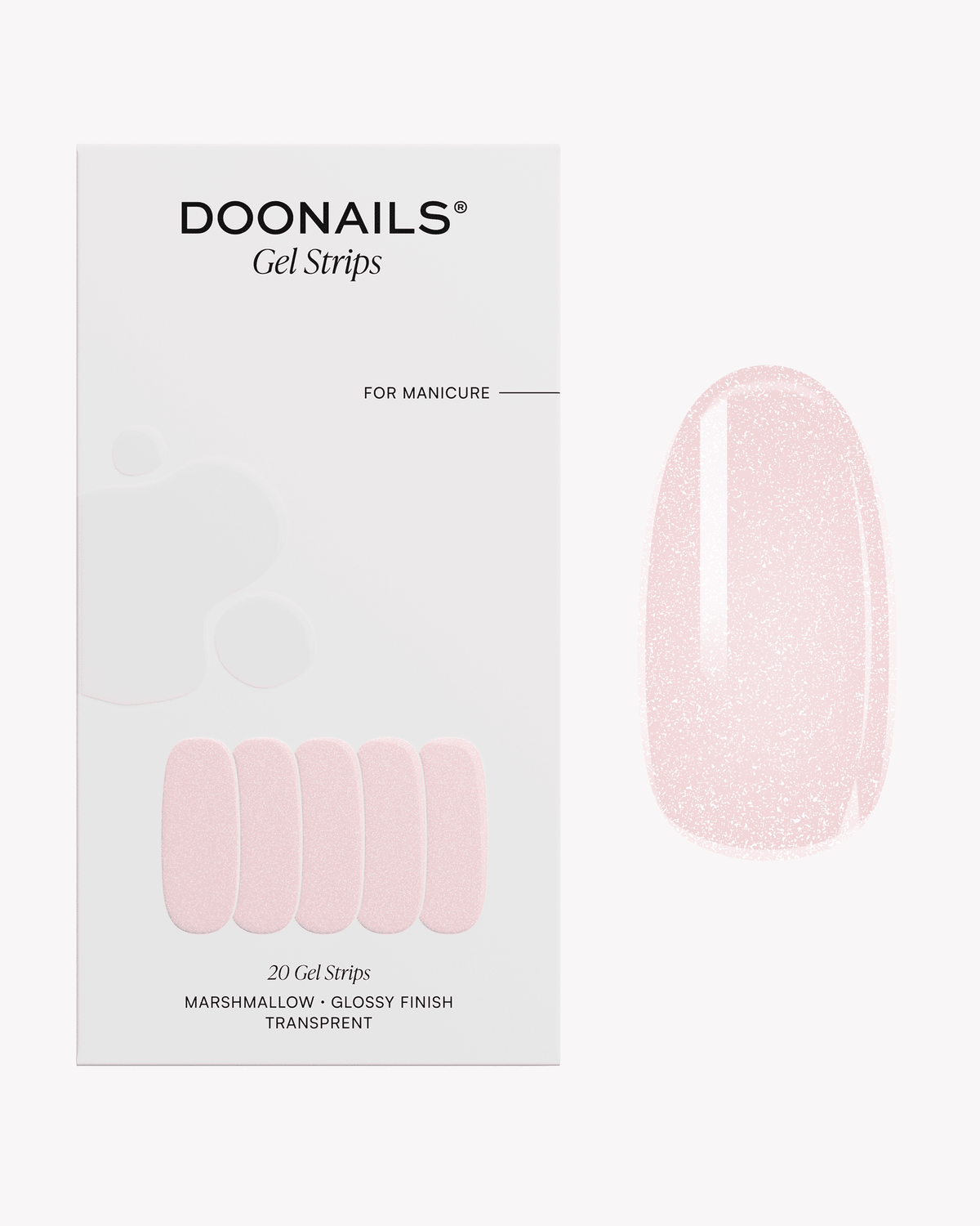 Marshmallow Bandes en Gel UV