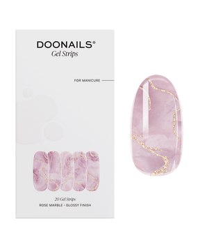 Bandes en Gel Rose Marble