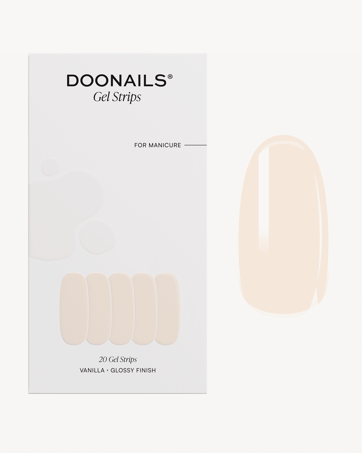 Vanilla Bandes en Gel UV