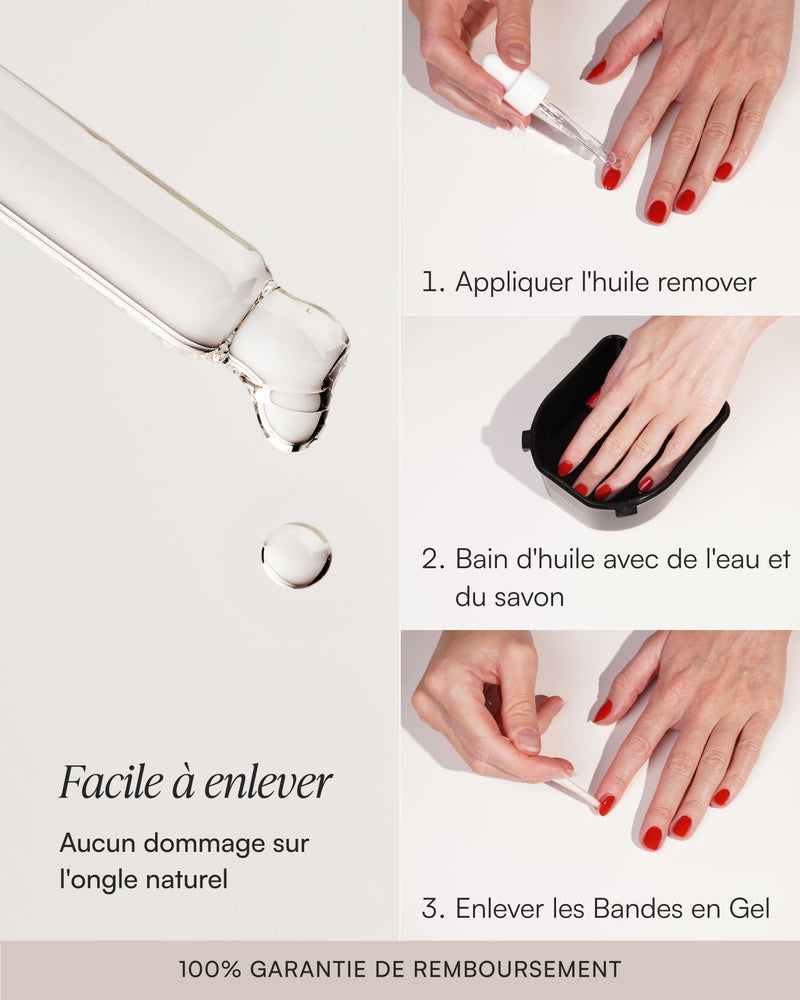 Paquet d'économies de couleurs - Bandes en Gel - Doonails France