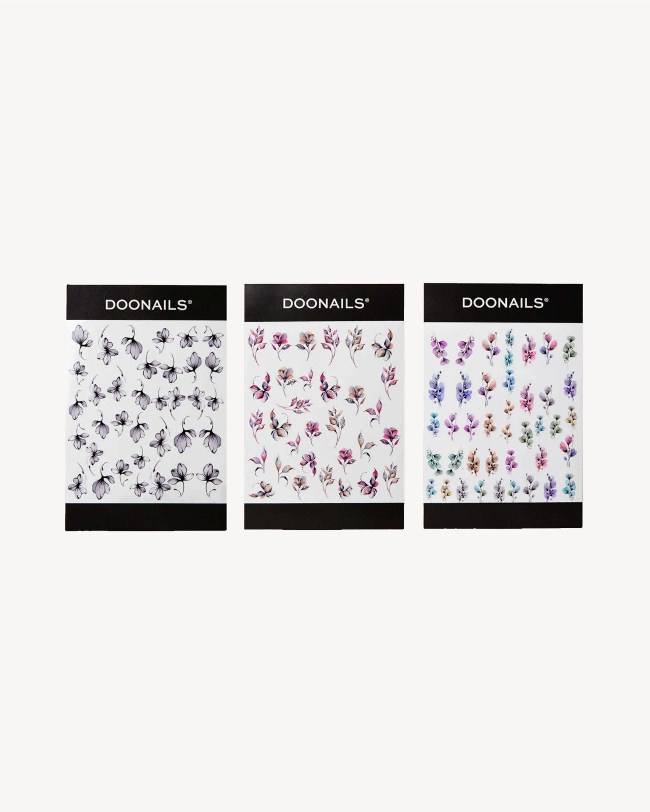 Kit de stickers à ongles (Grace, Passion & Provence) - Doonails France