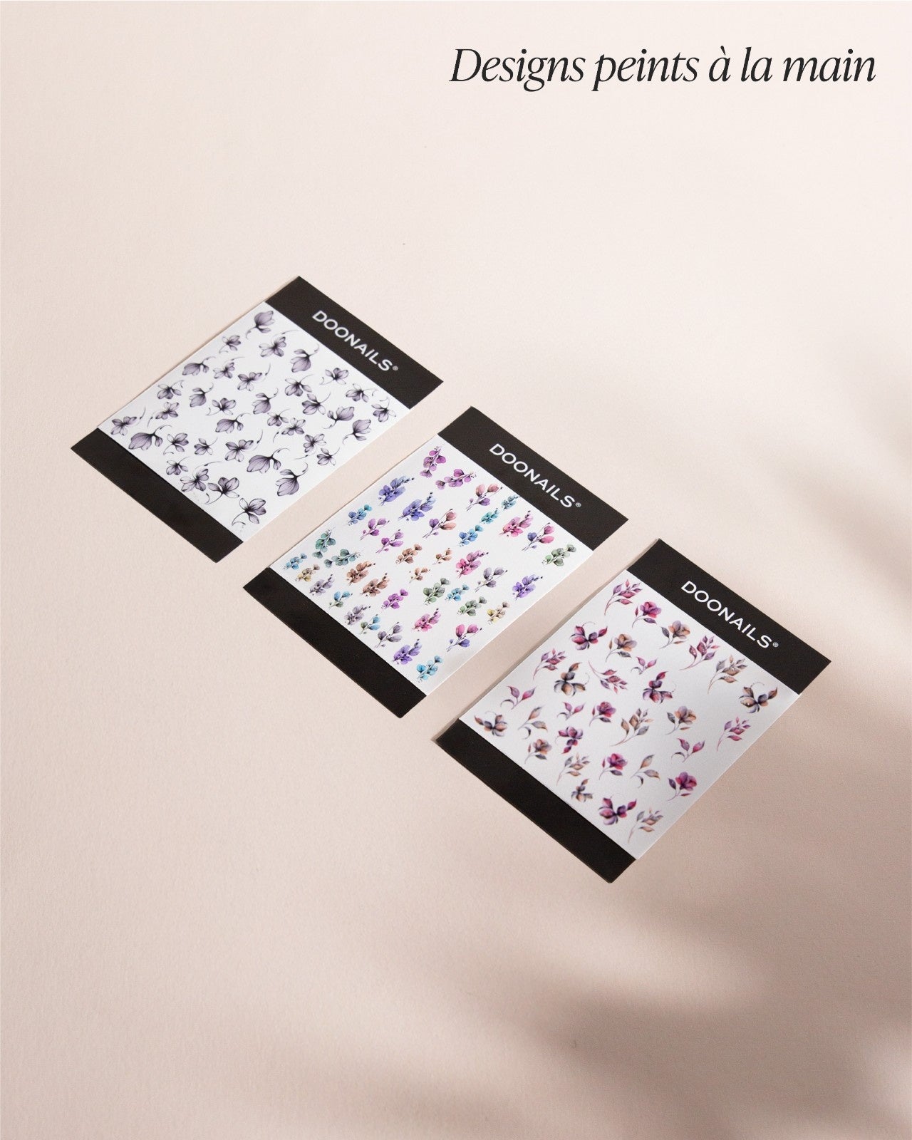 Kit de stickers à ongles (Grace, Passion & Provence) - Doonails France