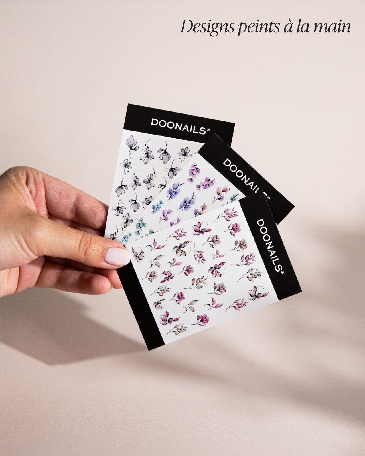 Kit de stickers à ongles (Grace, Passion & Provence) - Doonails France