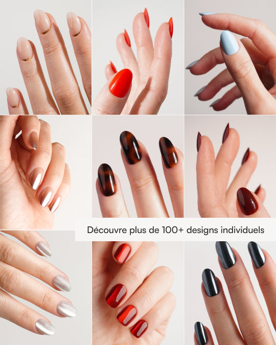 Press Ons en gel souple Design - Doonails France