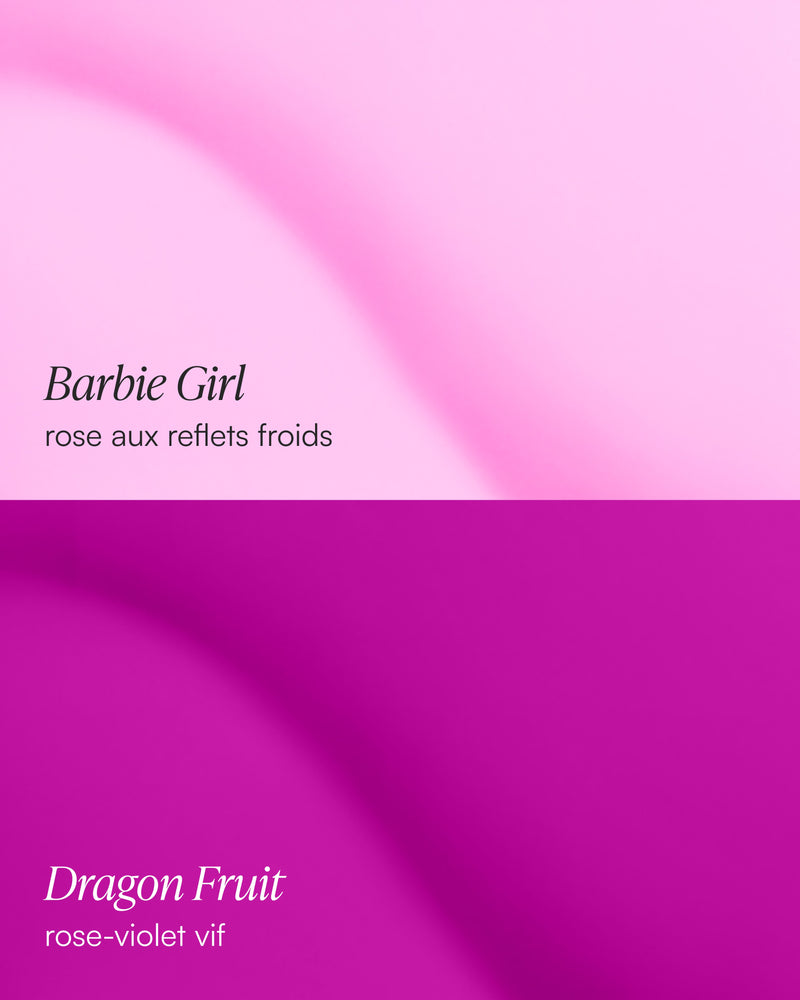 Dragon Fruit Extra Courte Carré Press On en Gel Souple