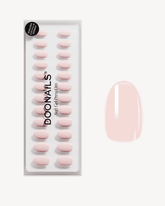 Ballerina Courte Arrondie Press On en Gel SoupleDoonails