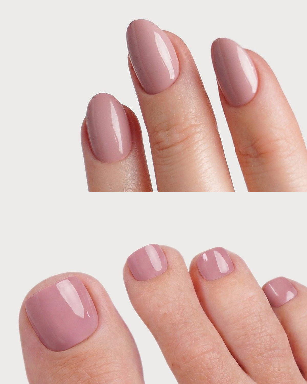 Valentine Crush Courte Arrondie Mani & Pedi Kit