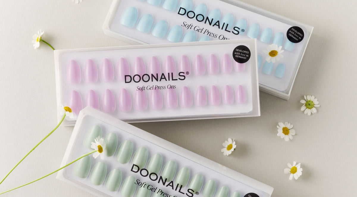 Instructions des Press Ons en gel souple