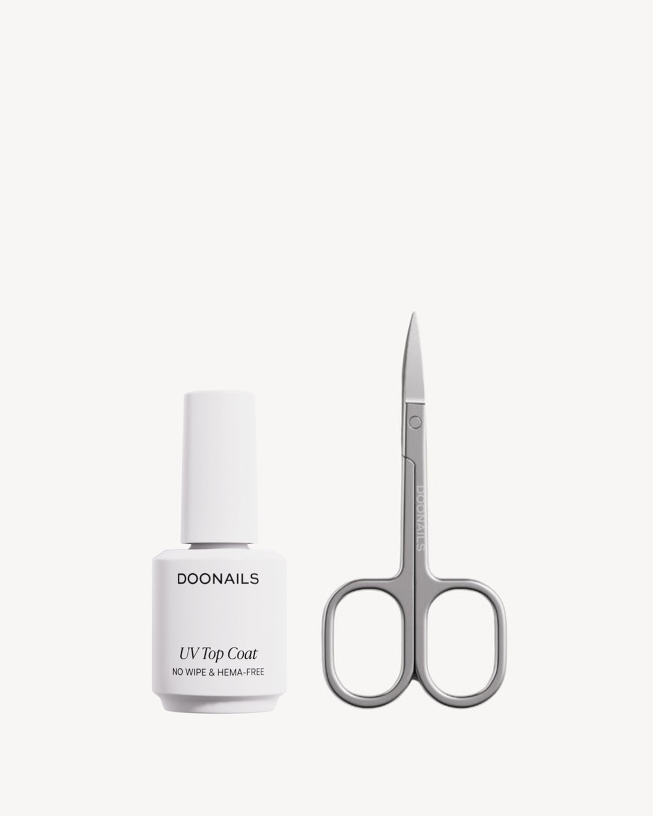 Lot UV Top Coat avec Ciseaux à ongles offerts