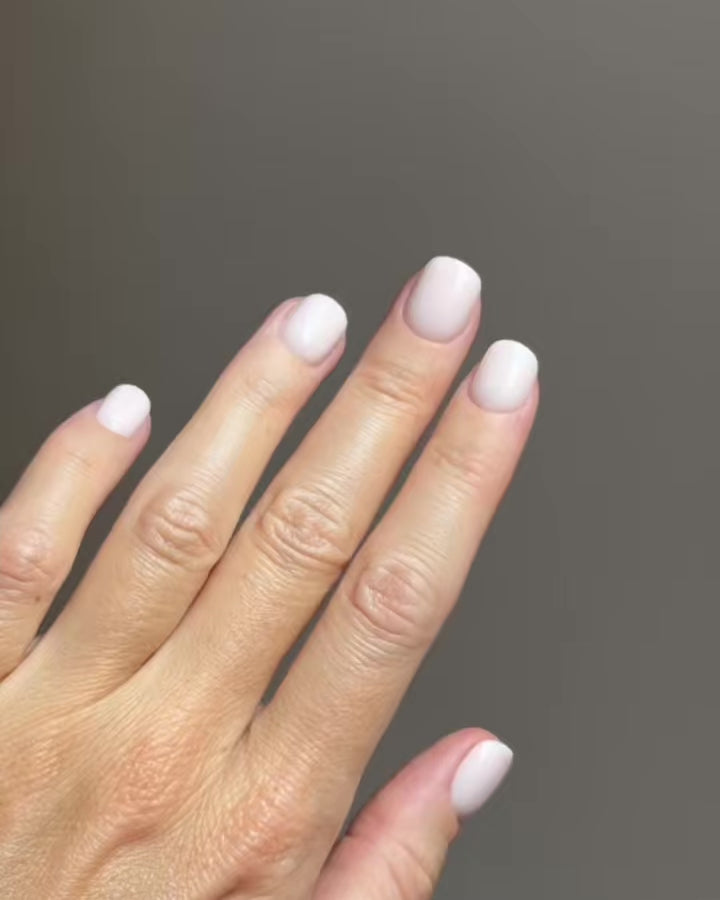 Pillow Talk Ultra Courte Carré Press On en Gel Souple