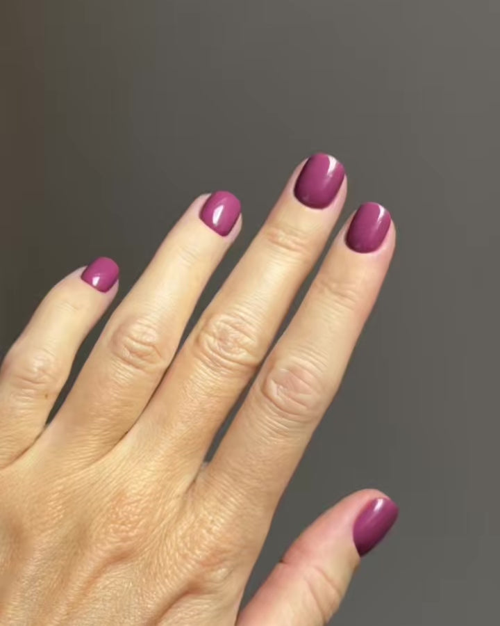 Bubblegum Ultra Courte Carré Press On en Gel Souple