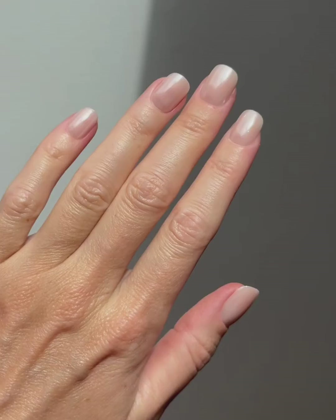 Prosecco Extra Courte Carré Press On en Gel Souple