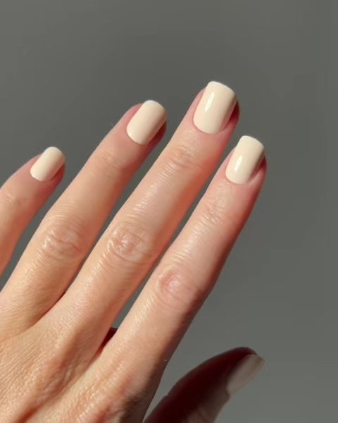 Cheesecake Extra Short Square Soft Gel Press Ons - France