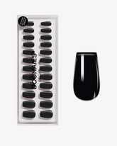 Dark Dream Courte Ballerine Press On en Gel SoupleDoonails