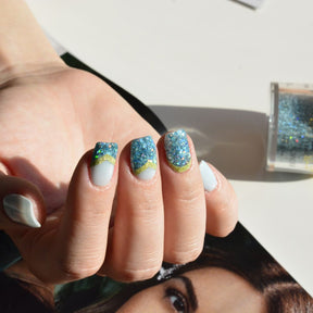 Paquet d'autocollants nail art (+ Pince à épiler gratuite)
