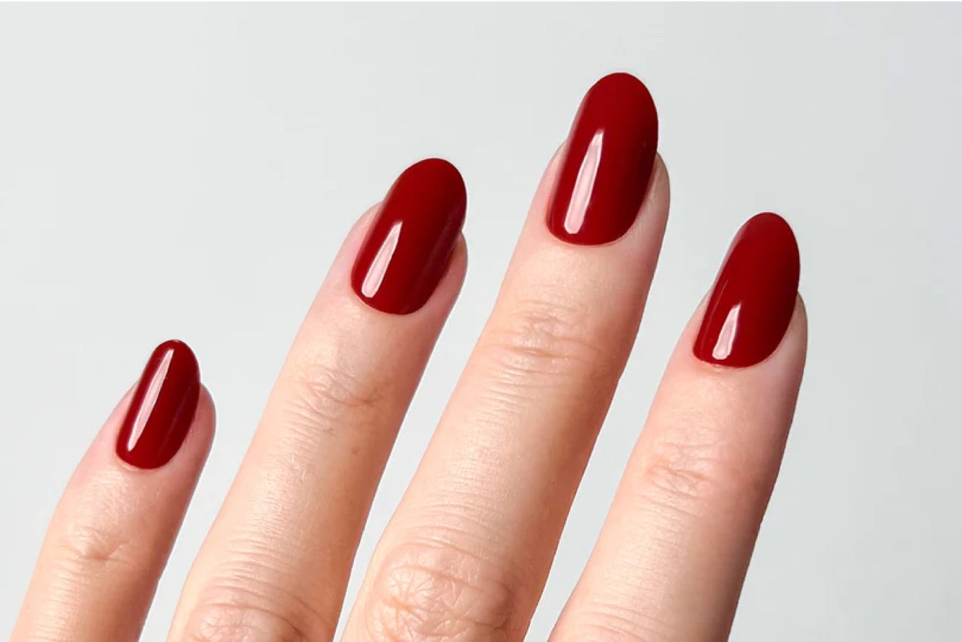 Manucure rouge